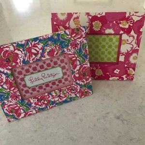 Lilly Pulitzer pictures frame SET